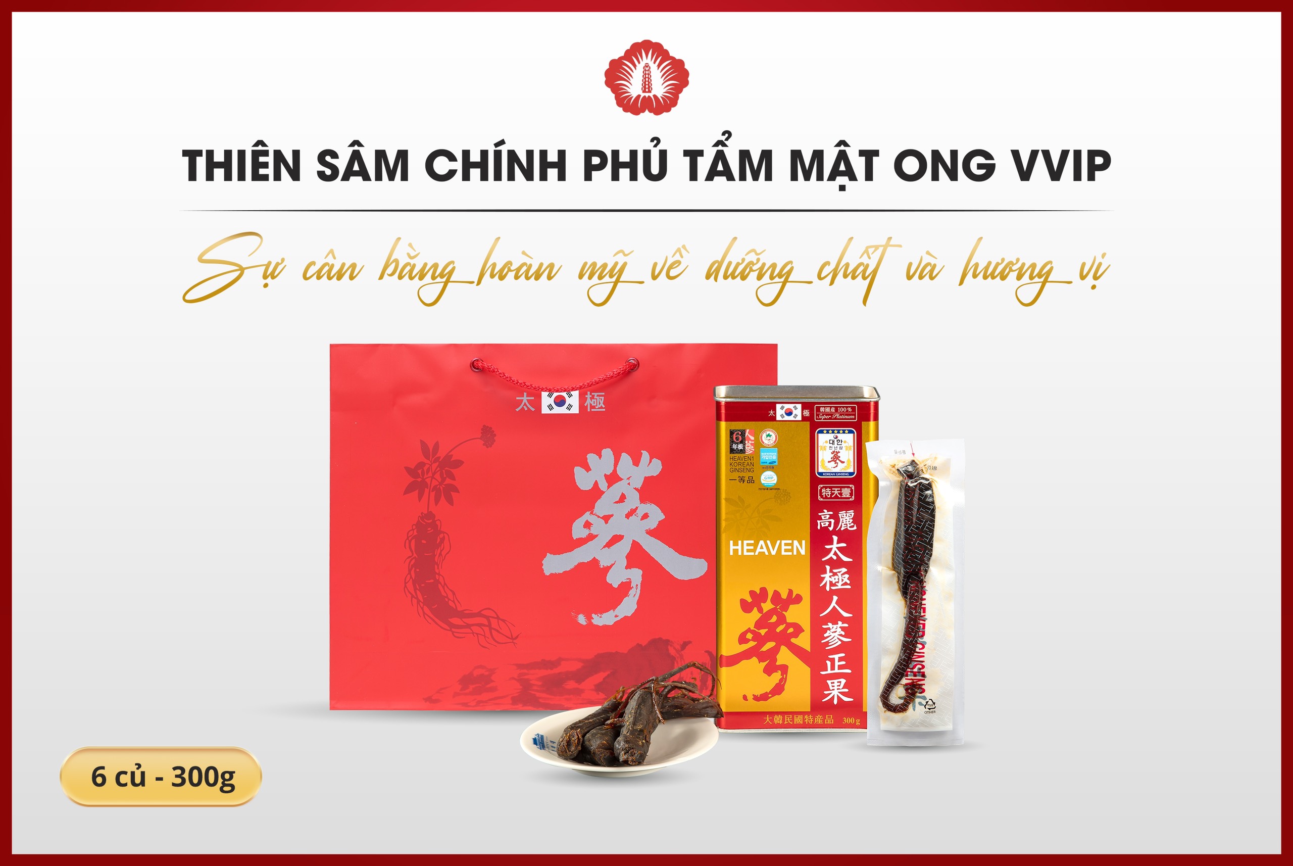 Thiên Sâm Tẩm Mật Ong Chính Phủ VVIP Heaven 7