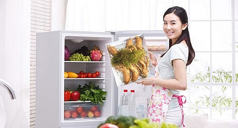 Cách bảo quản sâm tươi trong tủ lạnh